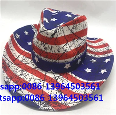 Unisex handgemaakte Western Boy strohoed
