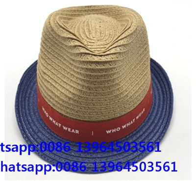 Tape cowboy fedora hoed voor mannen