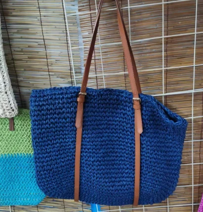 Blauwe mode dames strozak