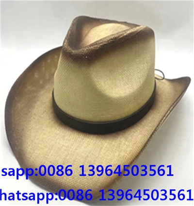 Versleten cowboyhoed voor de zomer