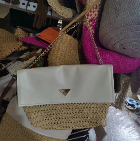 Groot formaat handgemaakte vrouwen strandtas