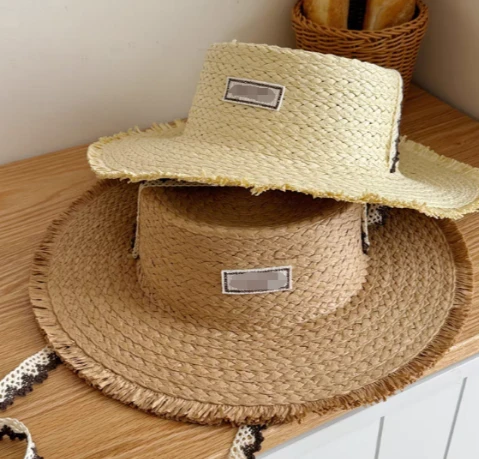 Chique dames strandhoed voor de zomer