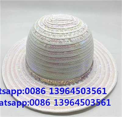 Sequin Deco Witte Dameshoed