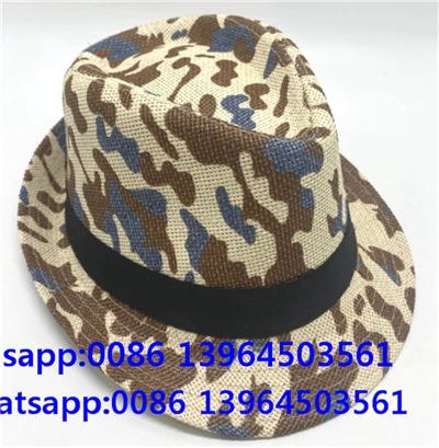 Spot Deco Fedora hoed met korte rand