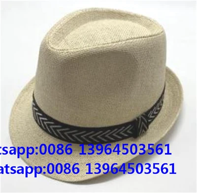 Vrouwen Mannen Fedora Strandhoed