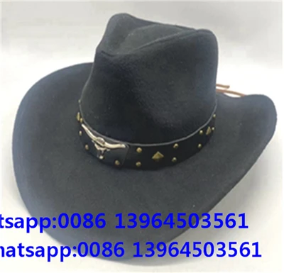 Zwarte Vintage Fedora Hoed Voor Heren