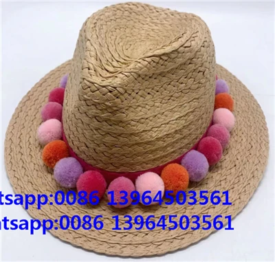 Dames stoffen accessoires handgemaakte meisje hoed