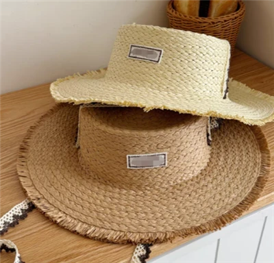 Chique dames strandhoed voor de zomer