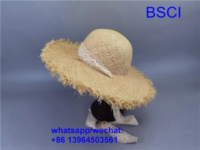 Strandhoed van stropapier