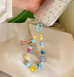 Zomerse mooie telefoonketting